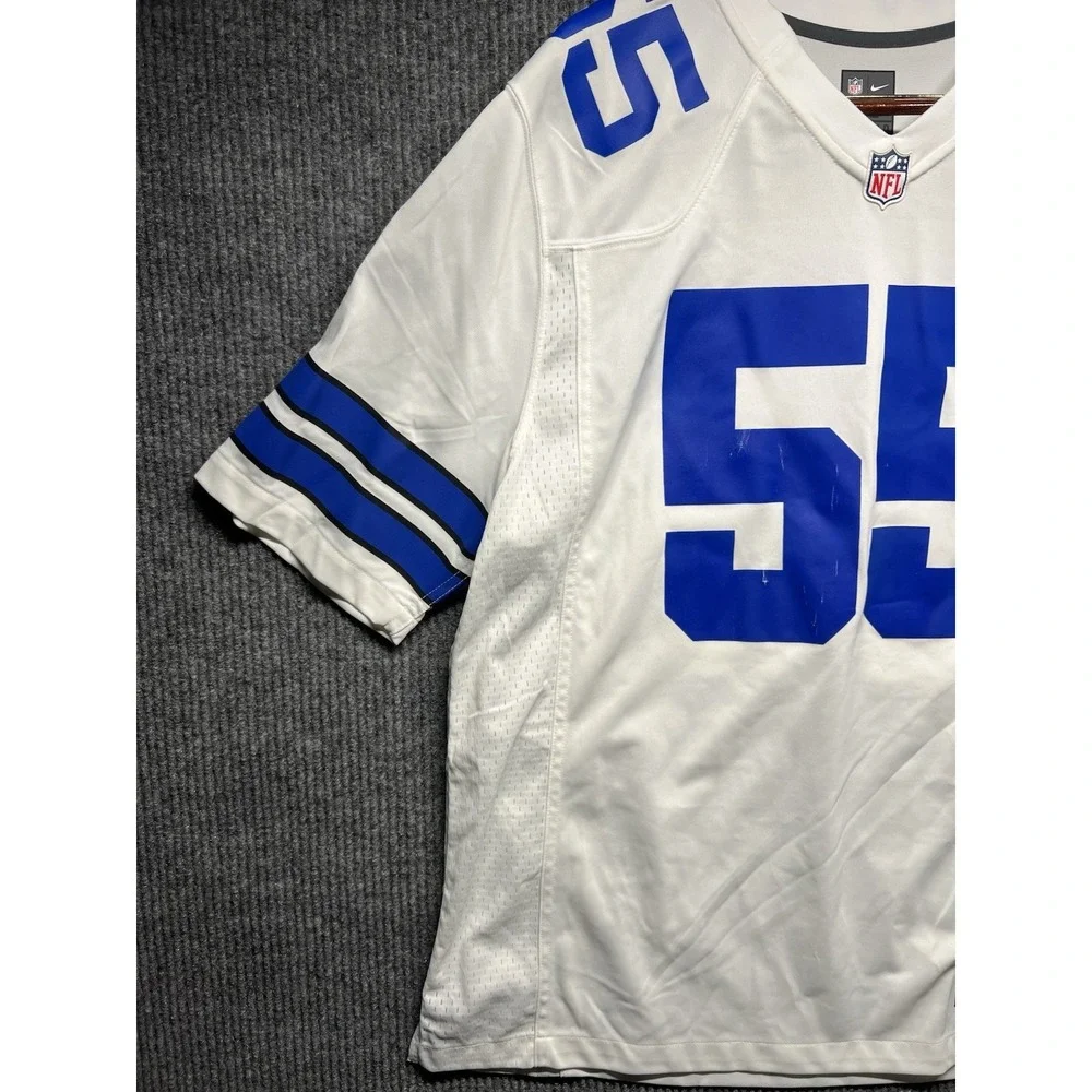 Nike Dallas‎ Cowboys Leighton Vander Esch #55 On Field Jersey Men's Size XL